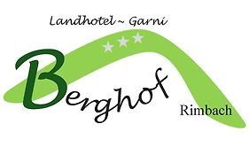 Hotel Berghof Rimbach